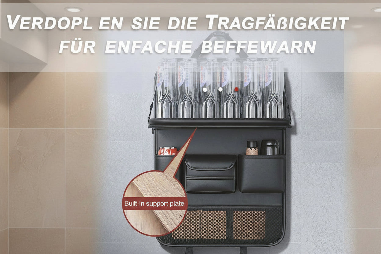 Auto Sitzorganizer für Rücksitz – Organizer mit Klapptisch & Tablet-Halter