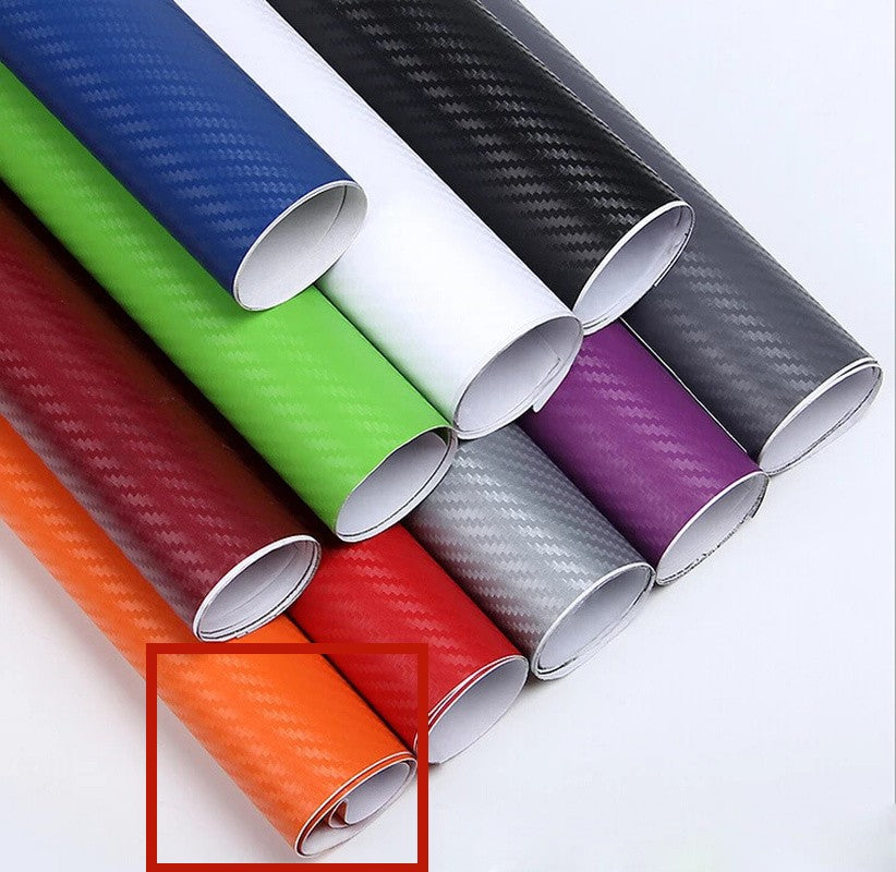 3D Carbon-Faser Aufkleber Auto Karosserie Innen- und Außendekoration