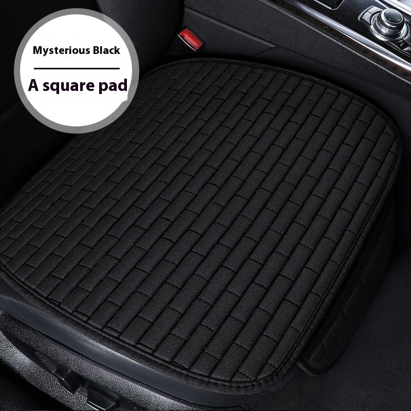 Leinen Auto-Sitzkissen Dreiteiliges Sitzschutz-Pad