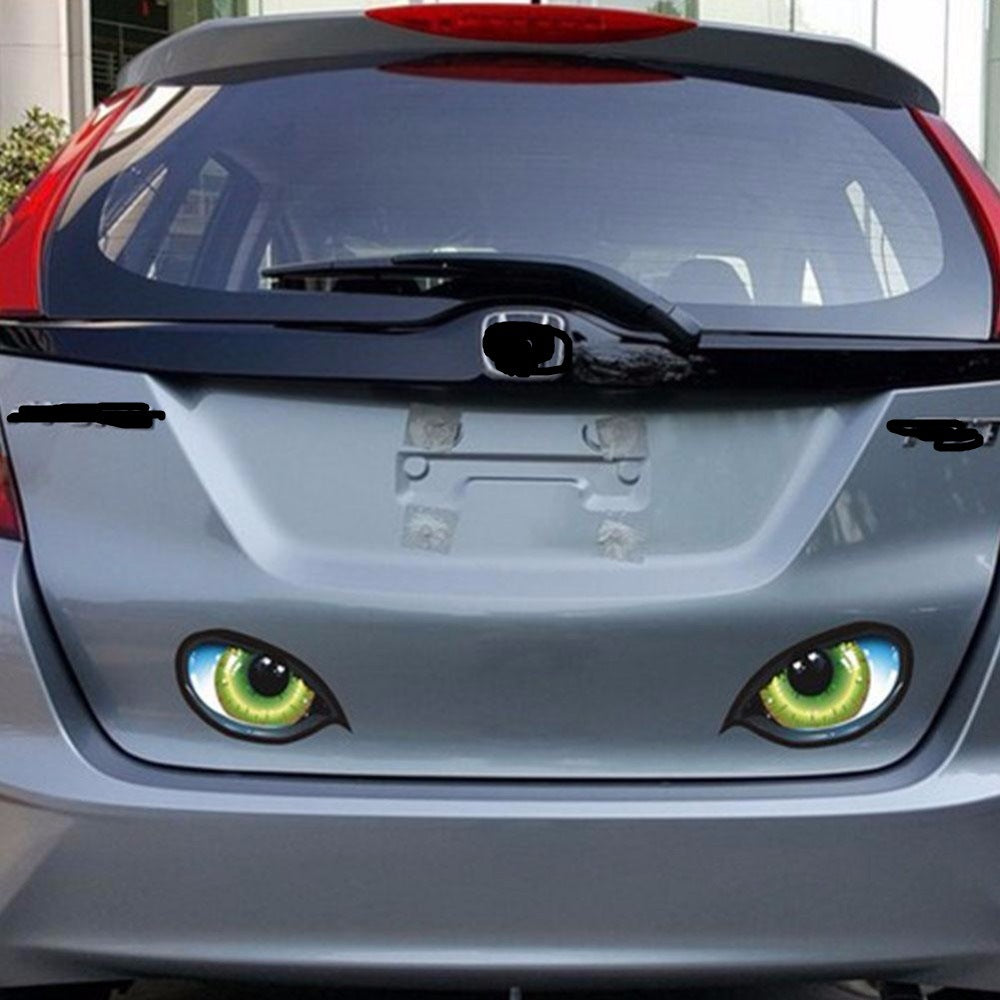 Auto-Rückspiegel Katzenaugen Aufkleber Dekorativer Sticker