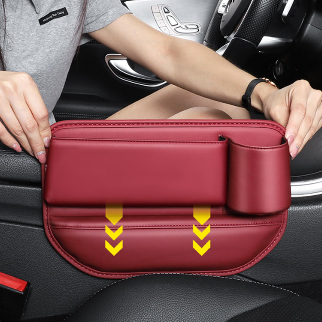Auto-Sitz Spaltfüller Organizer Konsolen-Organizer für Schlüssel, Handys und Sonnenbrillen