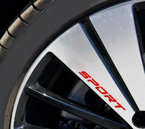 Auto Persönlichkeit Stretch SPORT Aufkleber Tuning Sticker