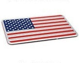 Metall Nationalflagge Auto-Dekoration Aufkleber aus Legierung