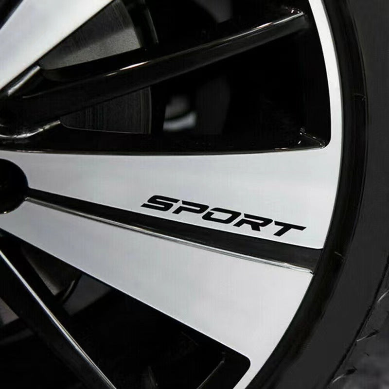 Auto Persönlichkeit Stretch SPORT Aufkleber Tuning Sticker