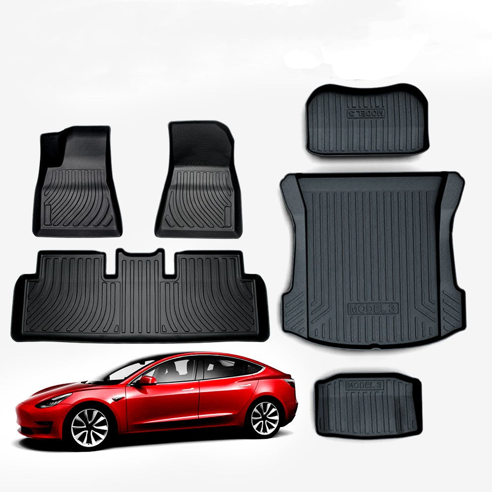 Passend für Tesla Auto-Fußmatten