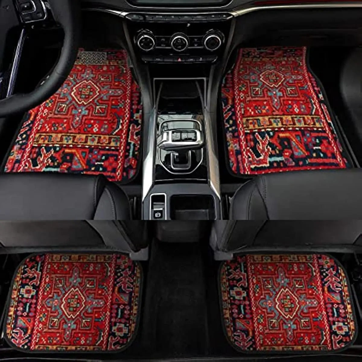 Vintage Bohemian Stil Auto-Fußmatten Teppich