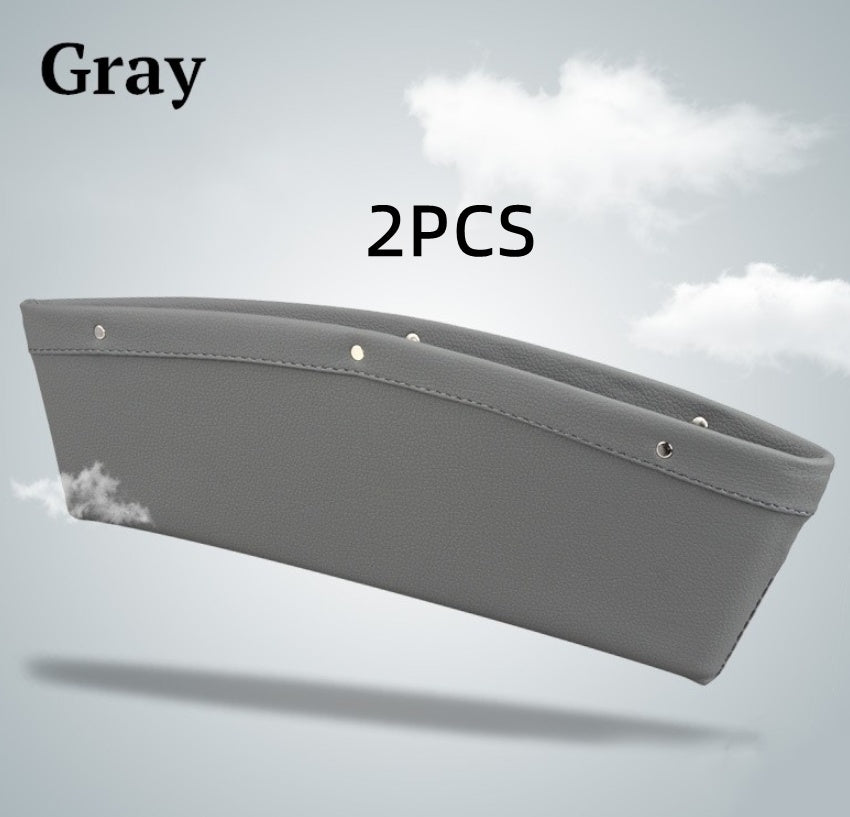 Auto-Organizer Box Caddy Catcher aus PU-Leder - Aufbewahrungstasche für Sitzlücken