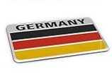 Metall Nationalflagge Auto-Dekoration Aufkleber aus Legierung