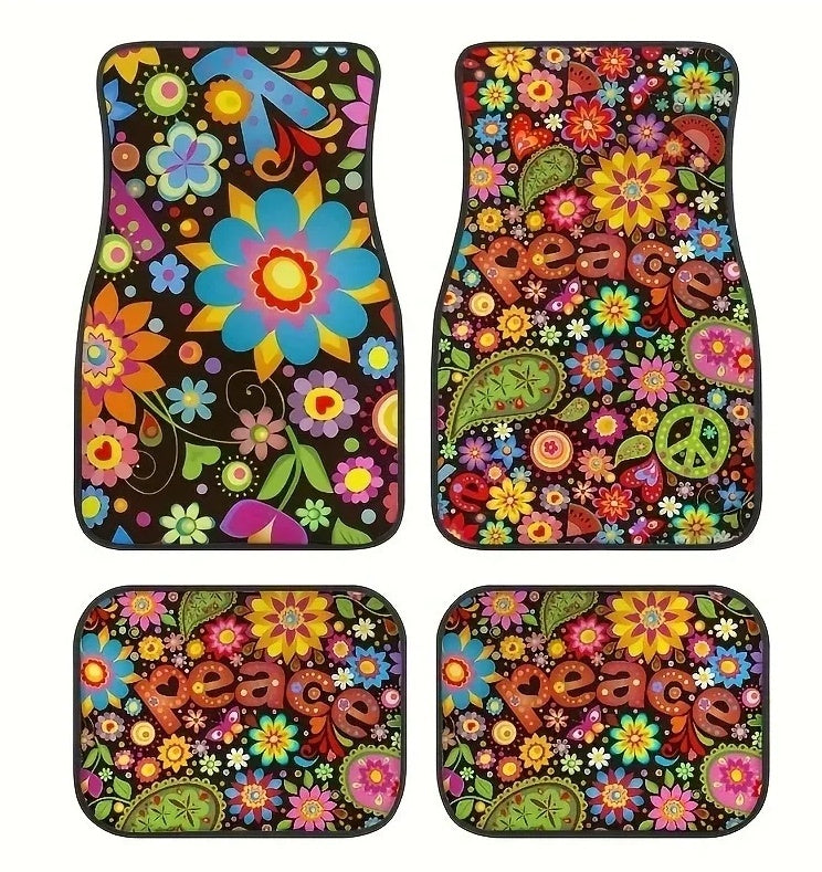 Vintage Bohemian Stil Auto-Fußmatten Teppich