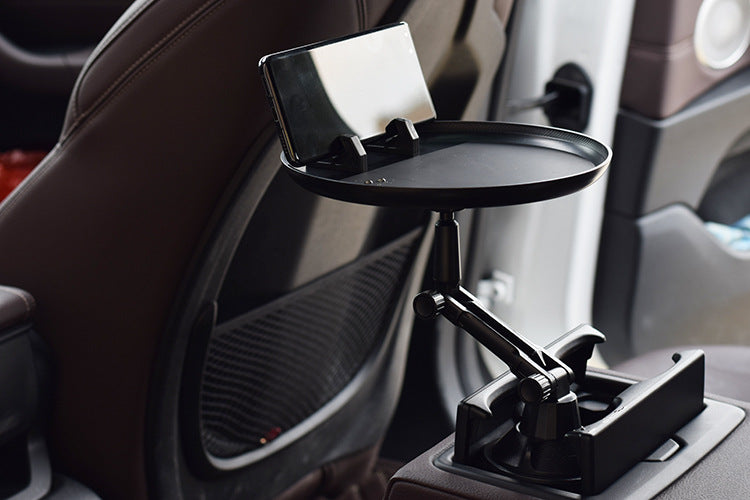 Verstellbarer Auto-Getränkehalter Organizer mit Ablage für Burger und Pommes