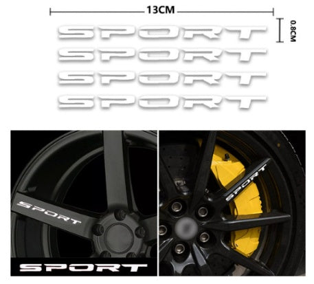 Auto Persönlichkeit Stretch SPORT Aufkleber Tuning Sticker