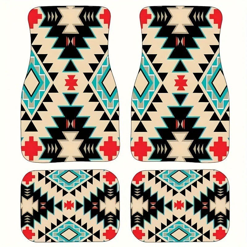 Vintage Bohemian Stil Auto-Fußmatten Teppich