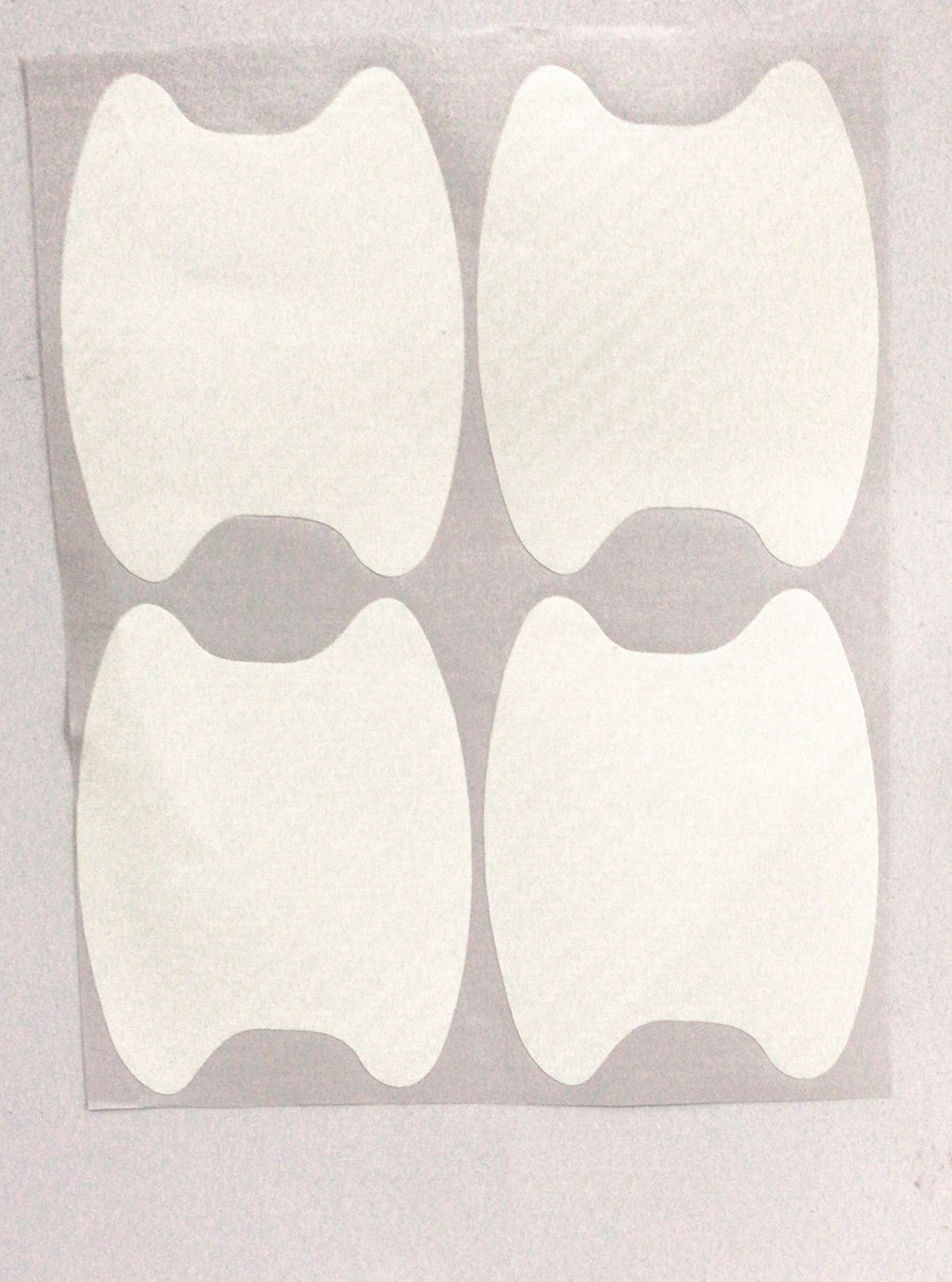 4er-Set Türaufkleber Carbon-Optik Kratzfest Auto-Türgriff-Schutzfolie
