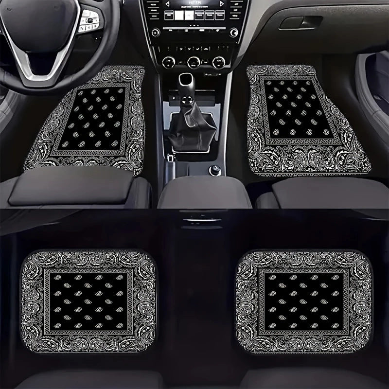 Vintage Bohemian Stil Auto-Fußmatten Teppich