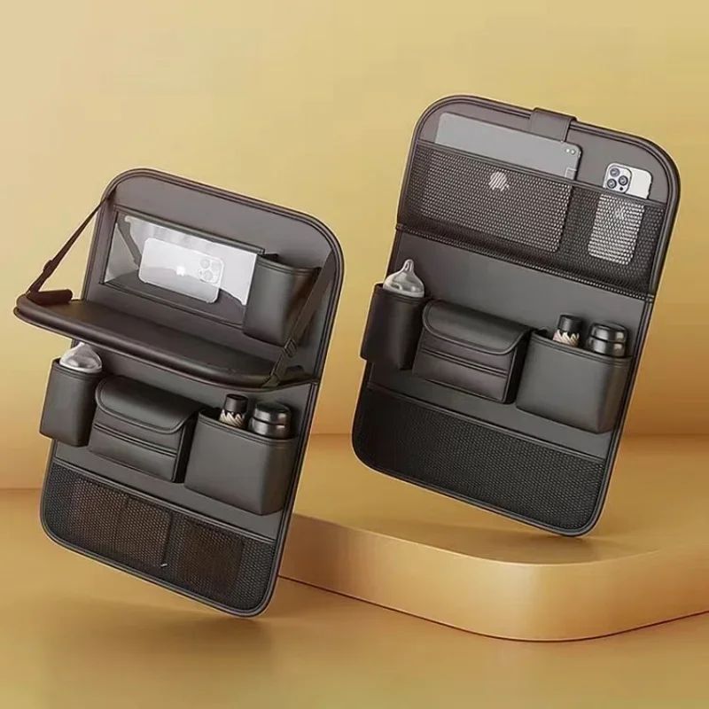 Auto Sitzorganizer für Rücksitz – Organizer mit Klapptisch & Tablet-Halter