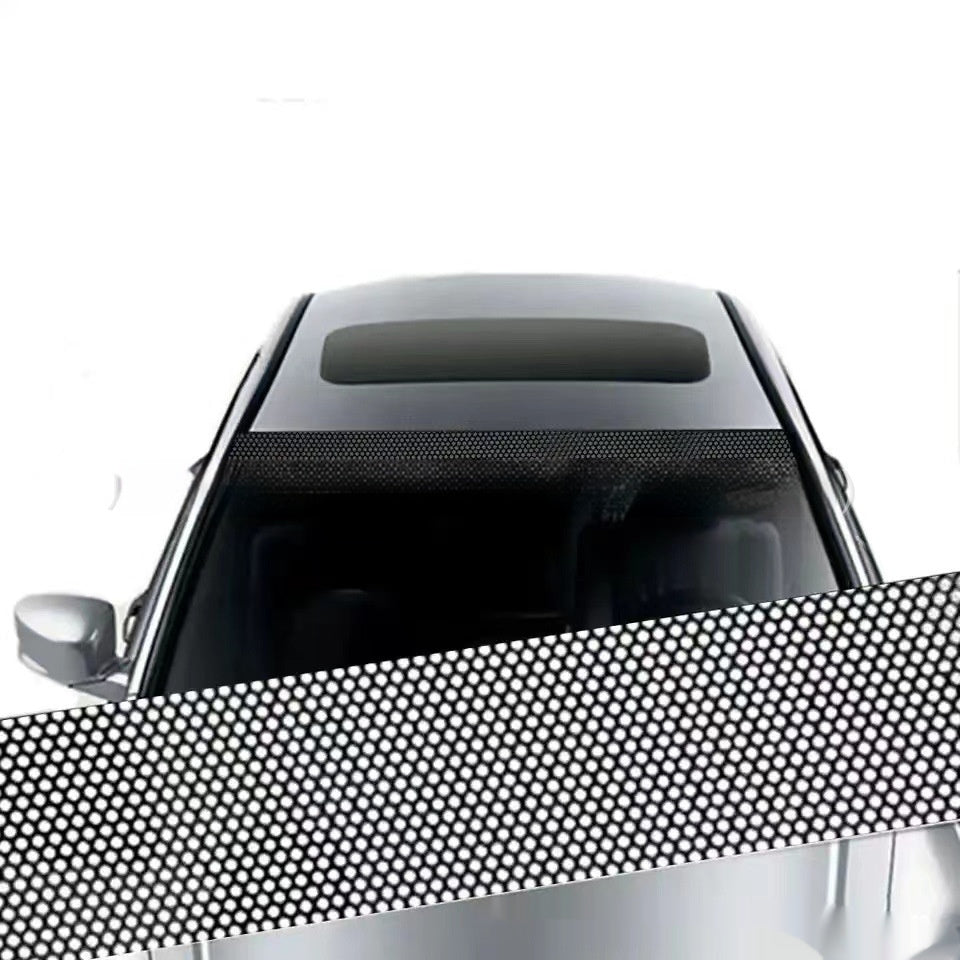 3D Transparenter Auto-Windschutzscheiben Aufkleber Dekoration Sonnenschutz