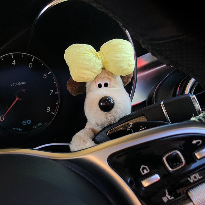 Süßer Pilot-Hund Auto-Schwangerschaftsschutz Dekoration Puppe