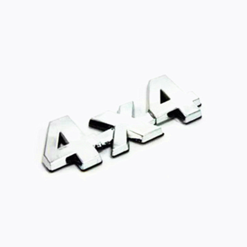 3D Metall-Aufkleber 4x4 Allrad Geländewagen Heckklappe Emblem