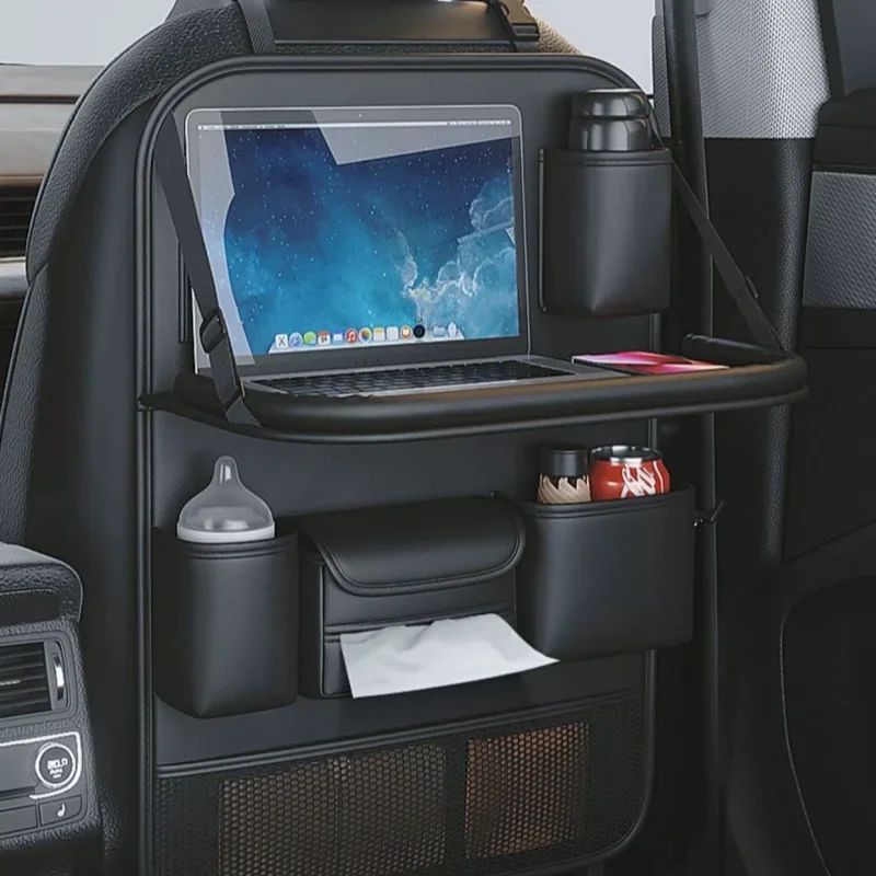 Auto Sitzorganizer für Rücksitz – Organizer mit Klapptisch & Tablet-Halter